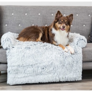 Trixie sofa bed harvey meubelbeschermer hoekig wit / zwart