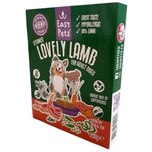 Easypets freshly steamed lovely lamb for adults