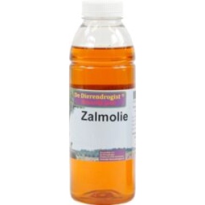 Dierendrogist zalmolie