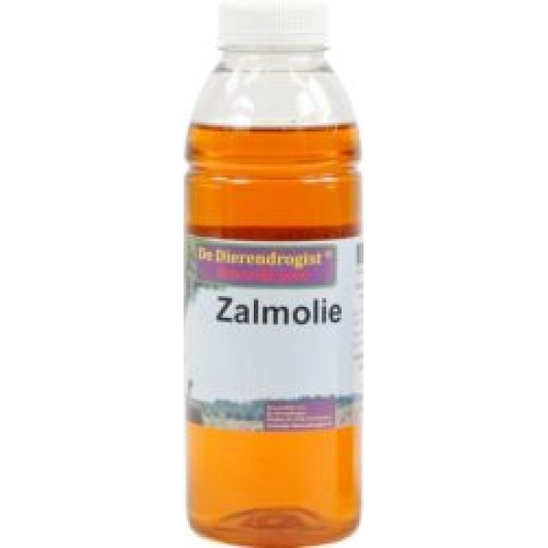 Dierendrogist zalmolie