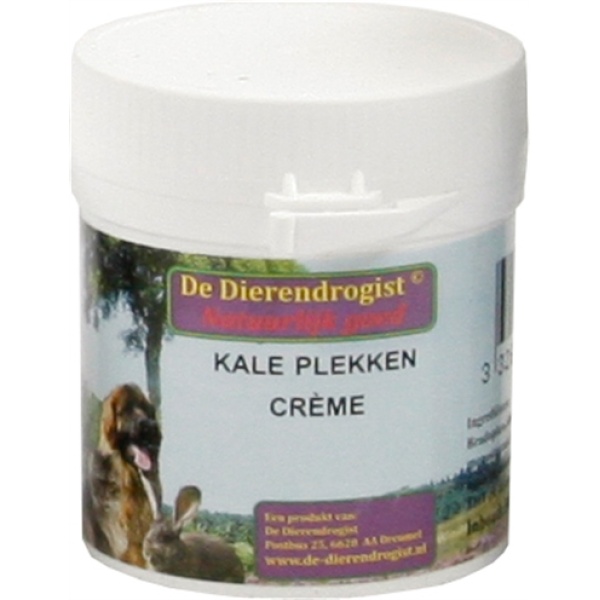 Dierendrogist kale plekken creme