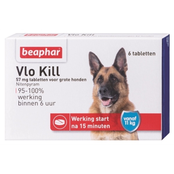 Beaphar vlo kill+ grote hond vanaf 11 kg