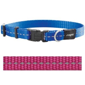 Rogz for dogs nitelife halsband roze