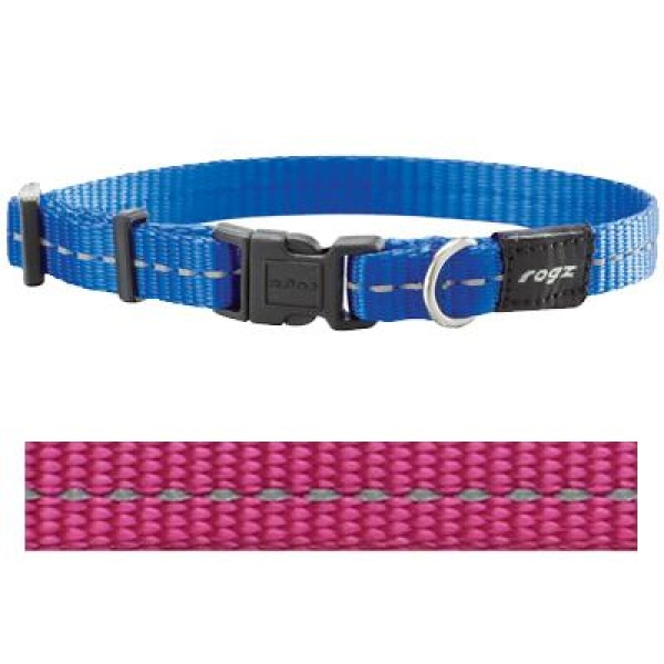 Rogz for dogs nitelife halsband roze