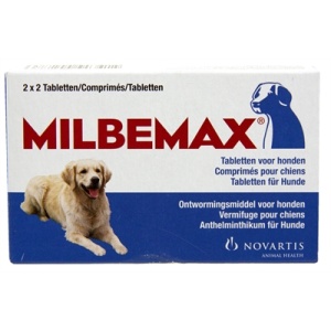 Milbemax tablet ontworming hond