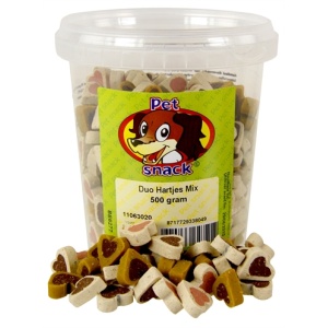 Petsnack duo hartjes mix