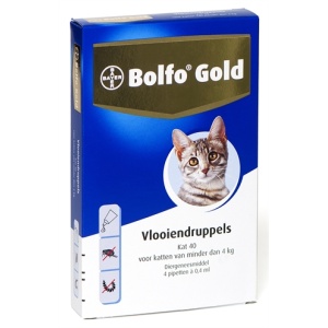 Bolfo gold kat vlooiendruppels