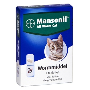 Mansonil kat all worm tabletten