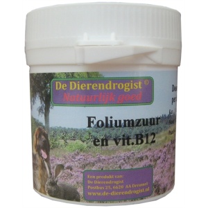 Dierendrogist foliumzuur vitamine b12