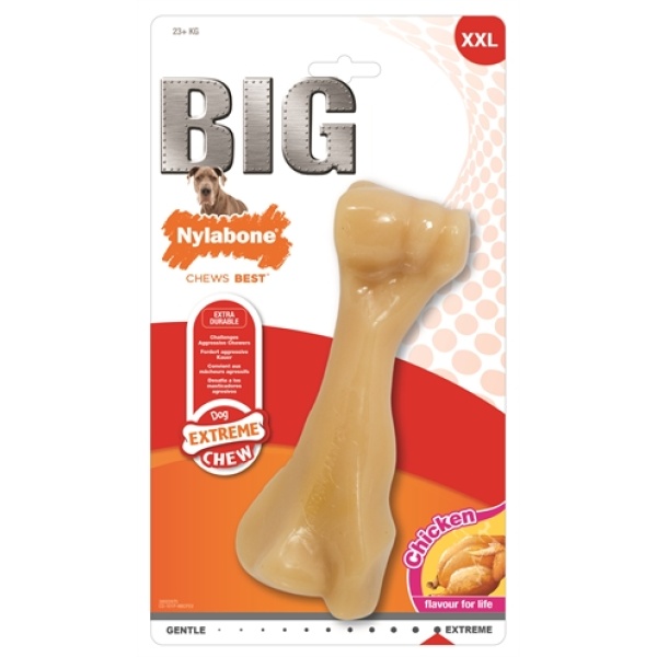 Nylabone power chew harde bijters kipsmaak