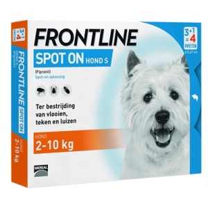 Frontline hond spot on small