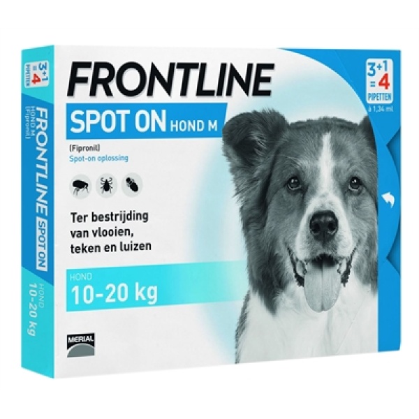 Frontline hond spot on medium