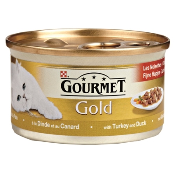 Gourmet gold fijne hapjes kalkoen / eend