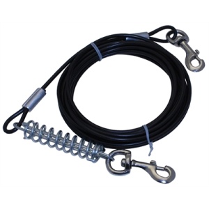 Petgear tie out cable aanleglijn