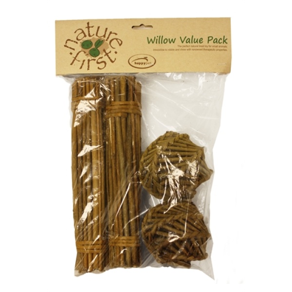 Happy pet wilgen value pack 2 sticks/2 balls