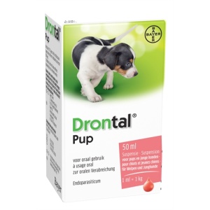 Bayer drontal ontworming pup