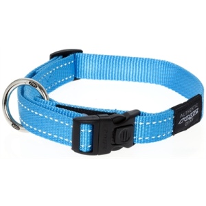 Rogz for dogs fanbelt halsband turquoise