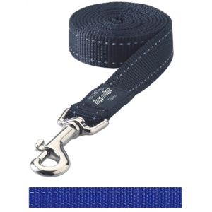 Rogz for dogs fanbelt long lijn blauw