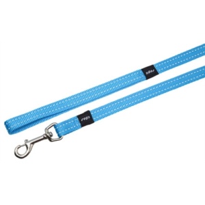 Rogz for dogs snake long lijn turquoise