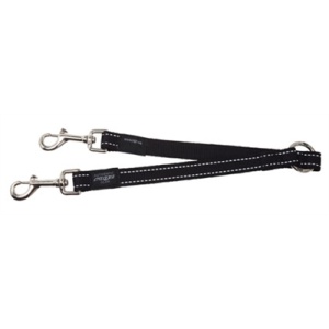 Rogz for dogs fanbelt splitter zwart