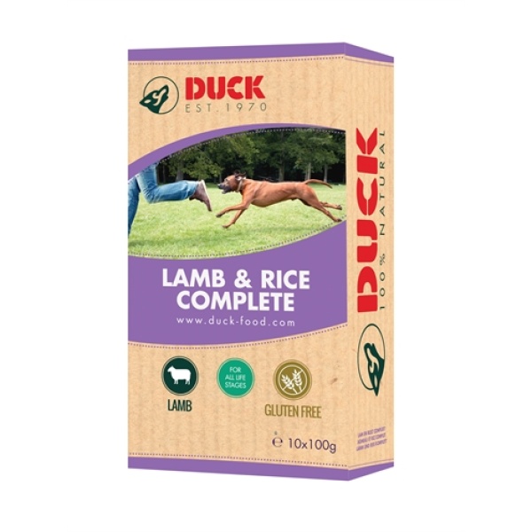 Duck lam/rijst compleet