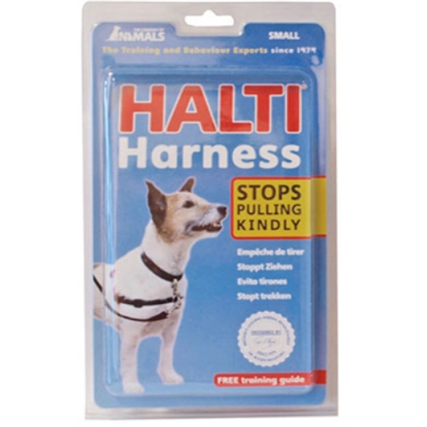 Halti harness rood/zwart