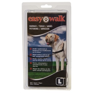 Premier easy walk anti-trek tuig zwart