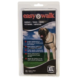 Premier easy walk anti-trek tuig zwart