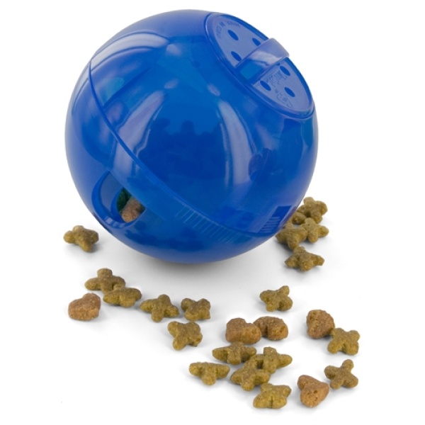 Petsafe slimcat voerbal blauw