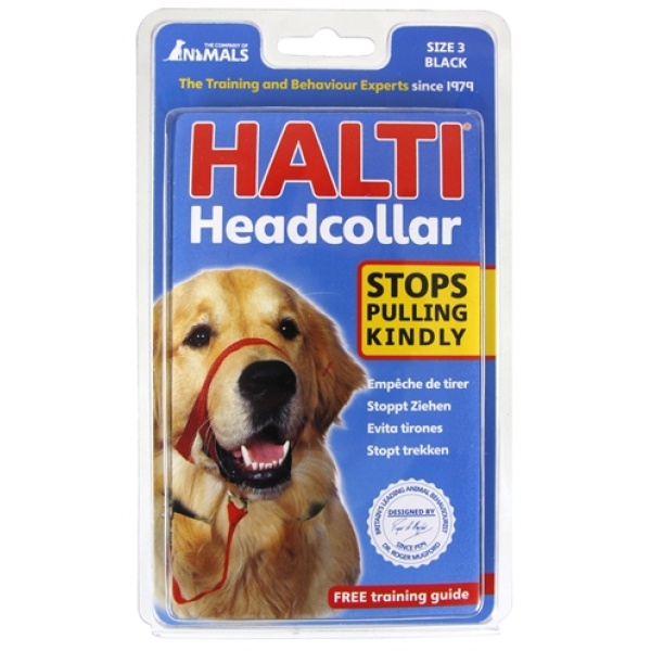 Halti headcollar zwart