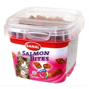 Sanal cat salmon bites cup