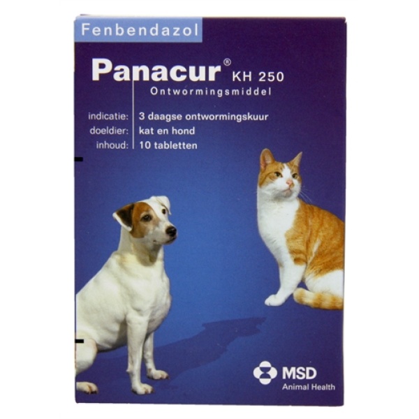 Panacur hond/kat