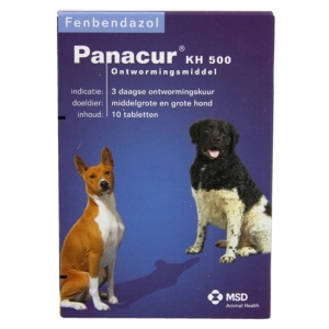 Panacur hond/kat